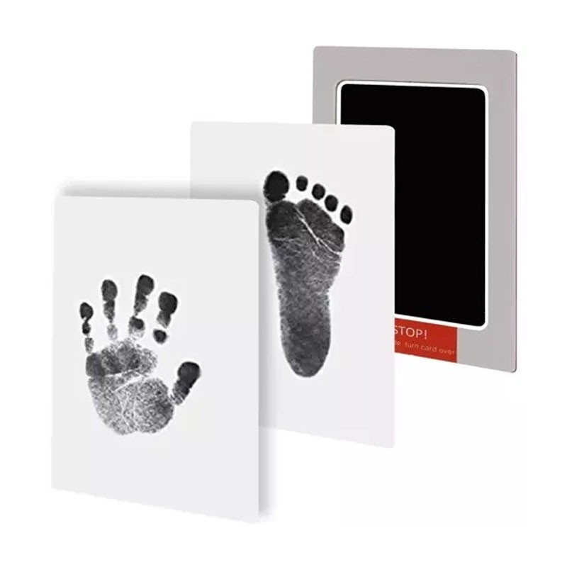 Amprenta cu tus pentru piciorus si manuta, marime amprenta 10x6 cm - imagine 7